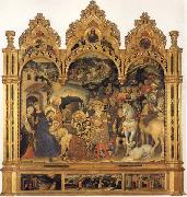 Gentile da Fabriano The Adoration of the Magi oil on canvas